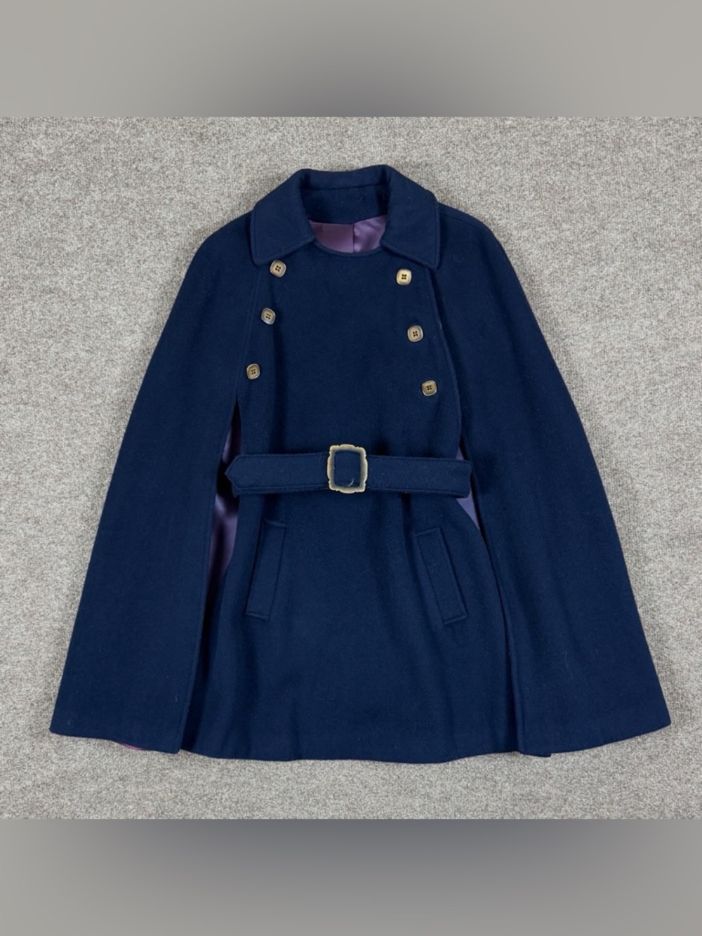 Blue cape